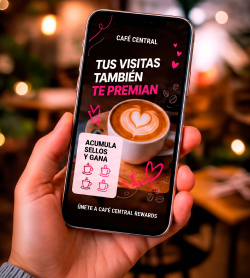 Historia de Café Central preparada para redes sociales